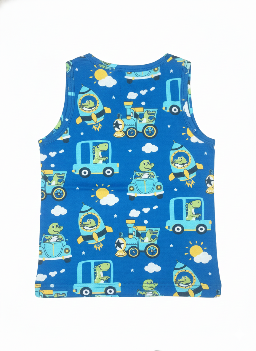 Sleeveless ( Size: 5-6 Years)
