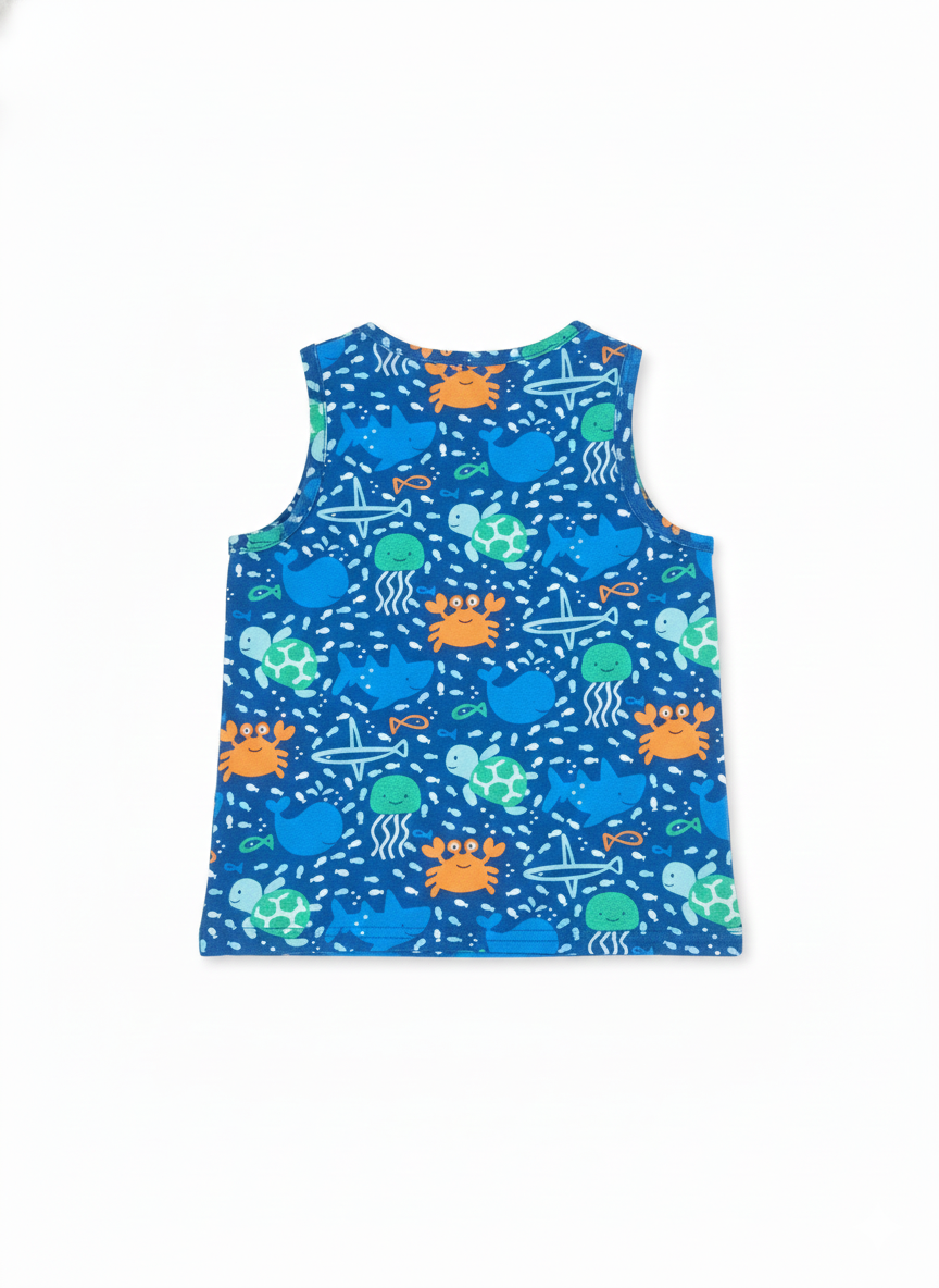 Sleeveless (Size: 5-6 Years)