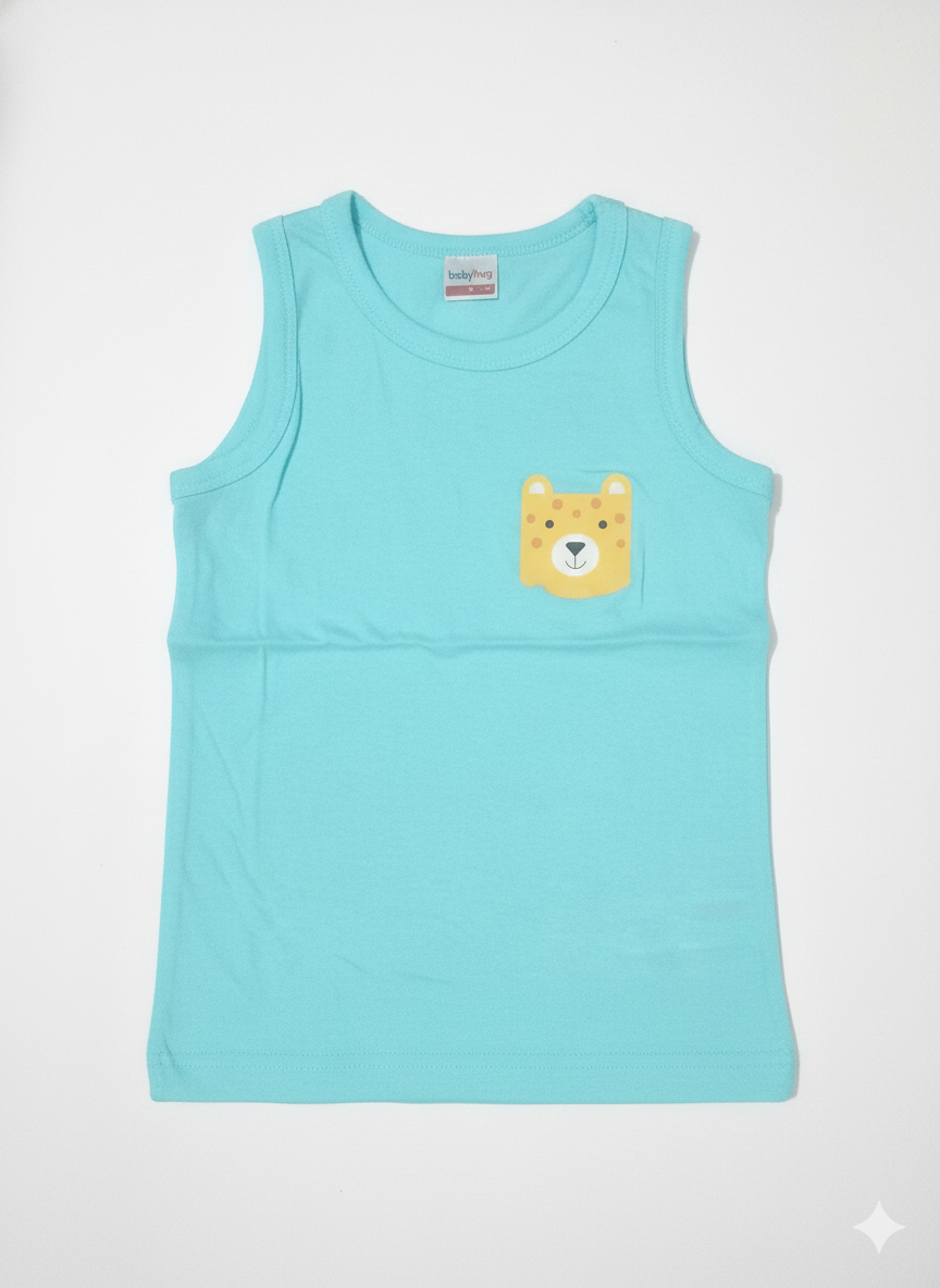 Sleeveless  ( Size: 5-6 Years)
