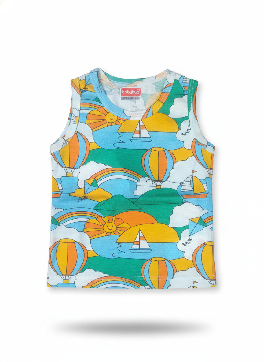 Sleeveless (Size:9-12 Months)