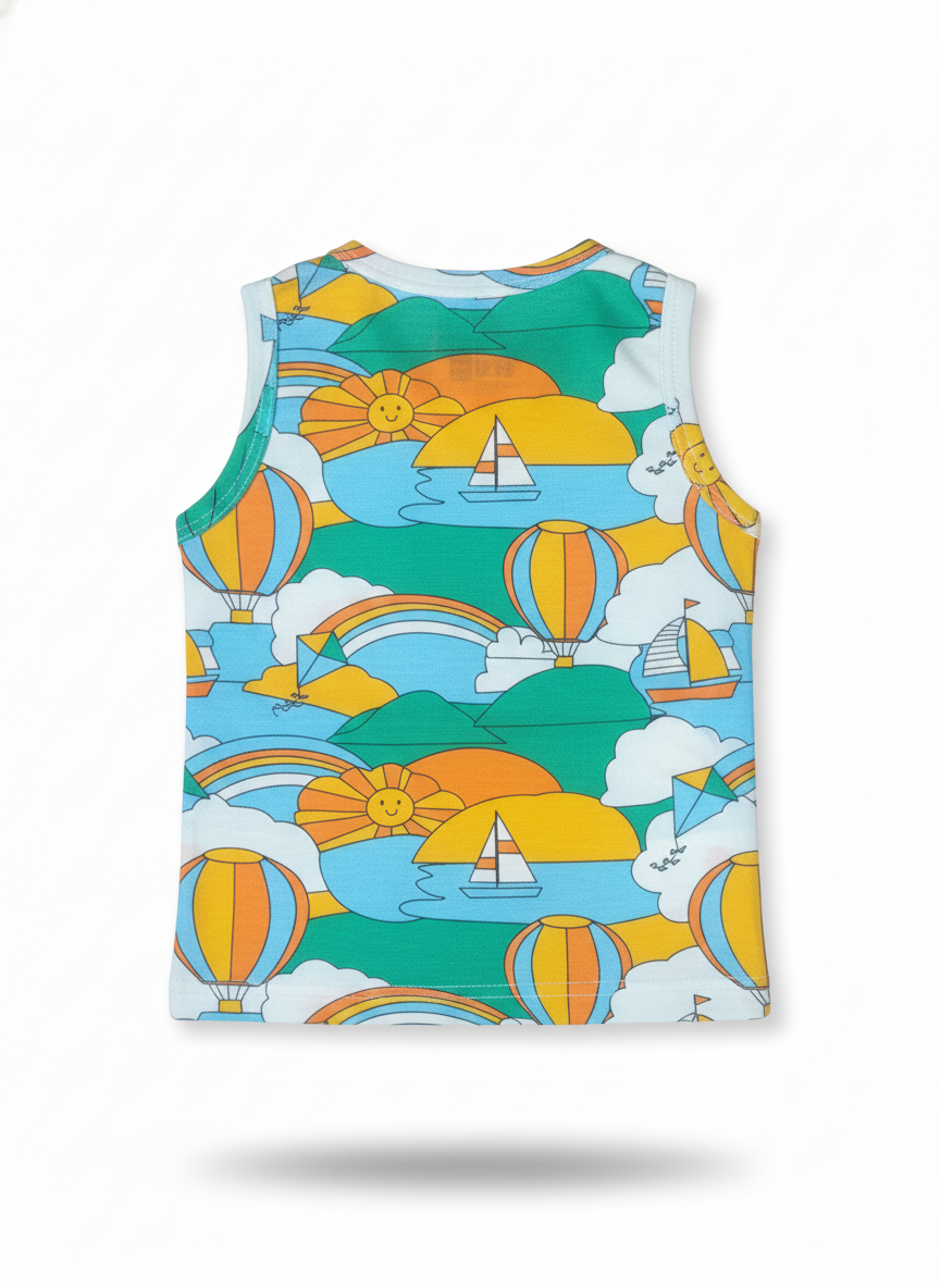 Sleeveless (Size:9-12 Months)
