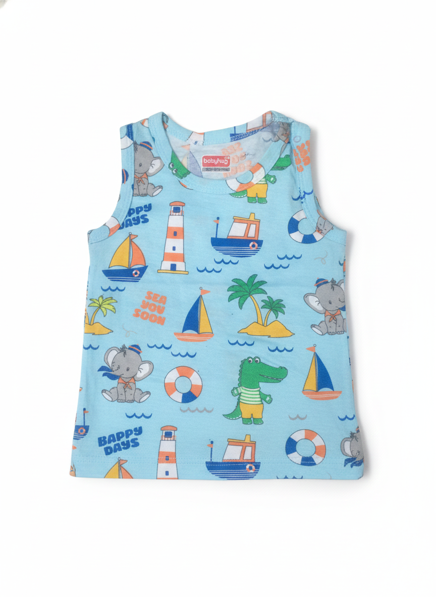 Sleeveless (Size:9-12 Month )