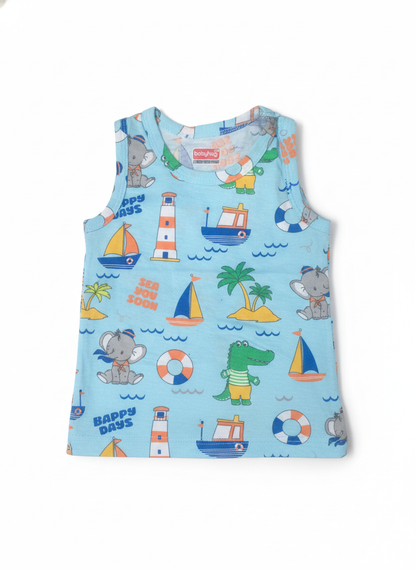Sleeveless (Size:9-12 Month )