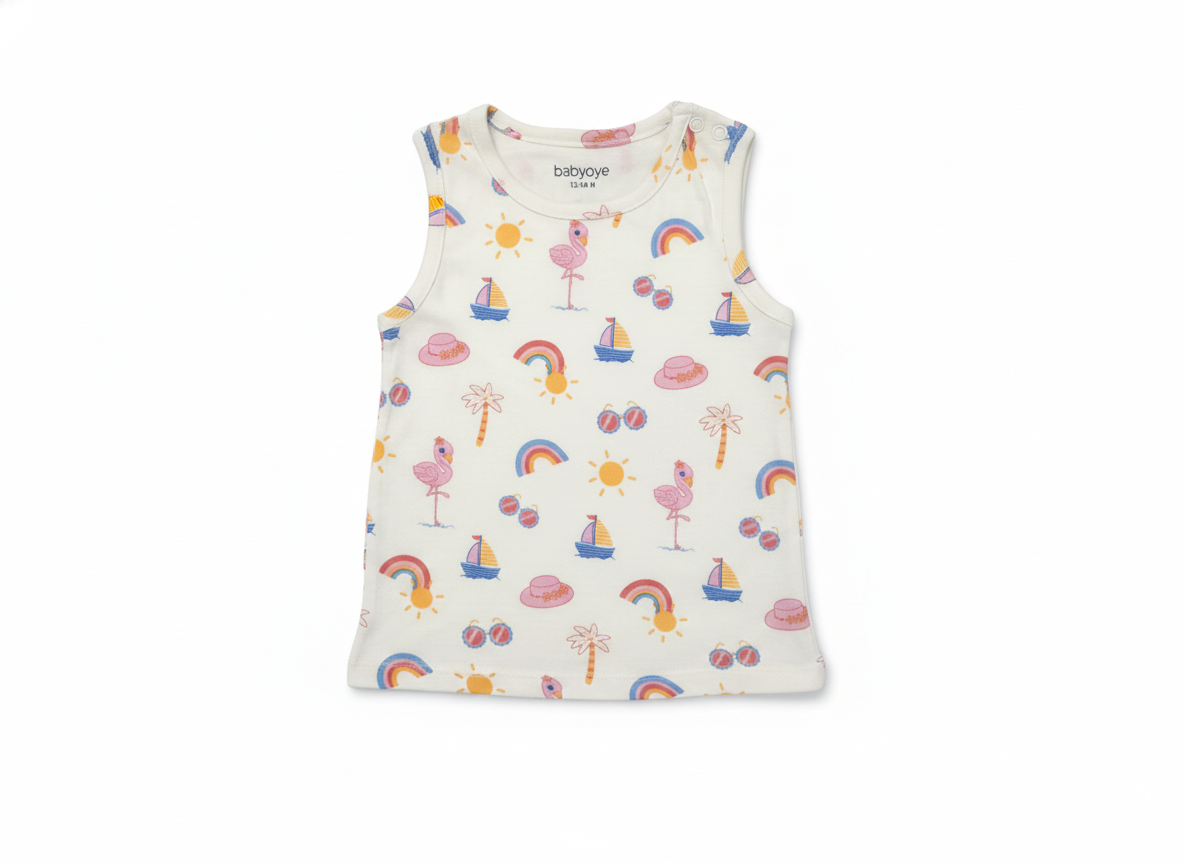 Sleeveless ( Size:  12-18 Months)
