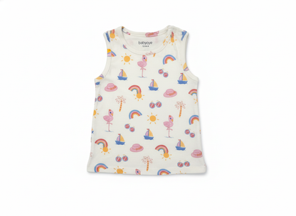 Sleeveless ( Size:  12-18 Months)