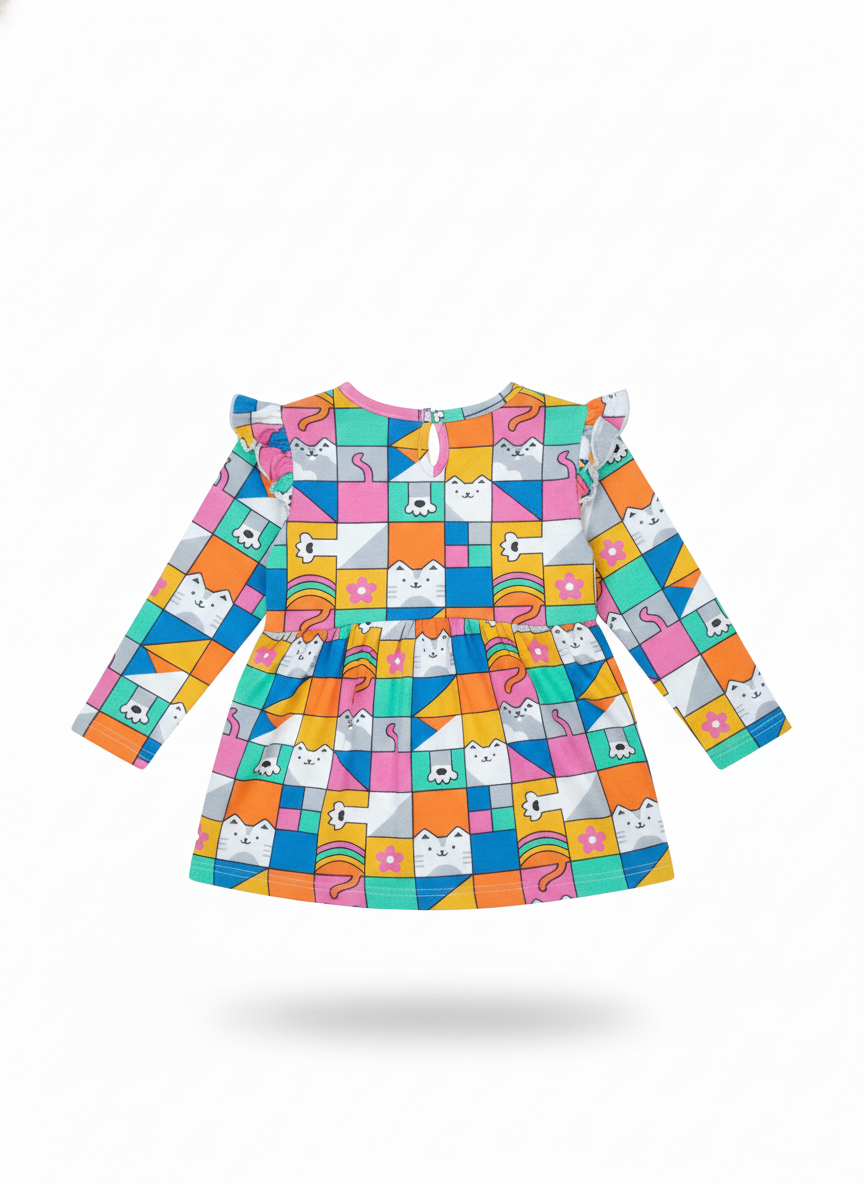 Frock (Size:0-3 Months)