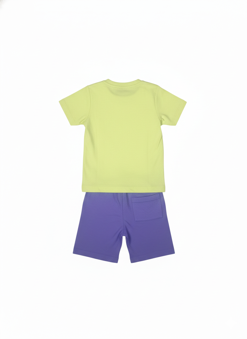 T-Shirt & Shorts (Size:9-12 Months)