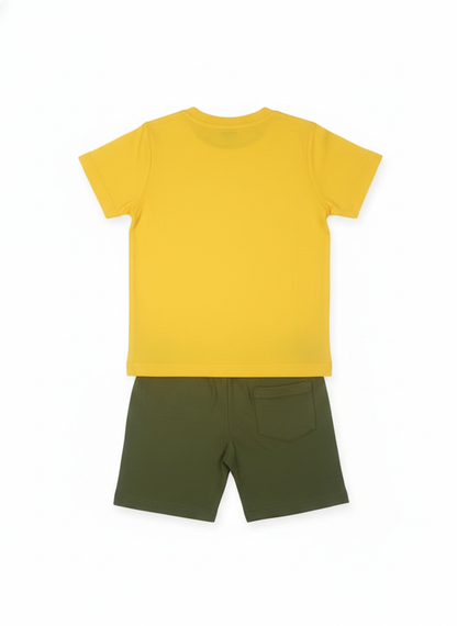 T-Shirt & Shorts (Size:9-12 Months)