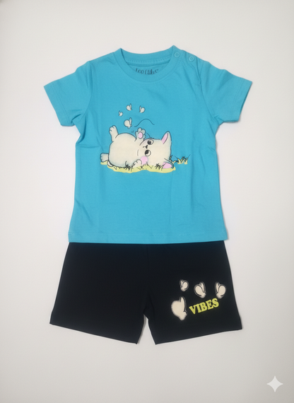 Shorts & T-Shirt (Size: 12-18 Months)