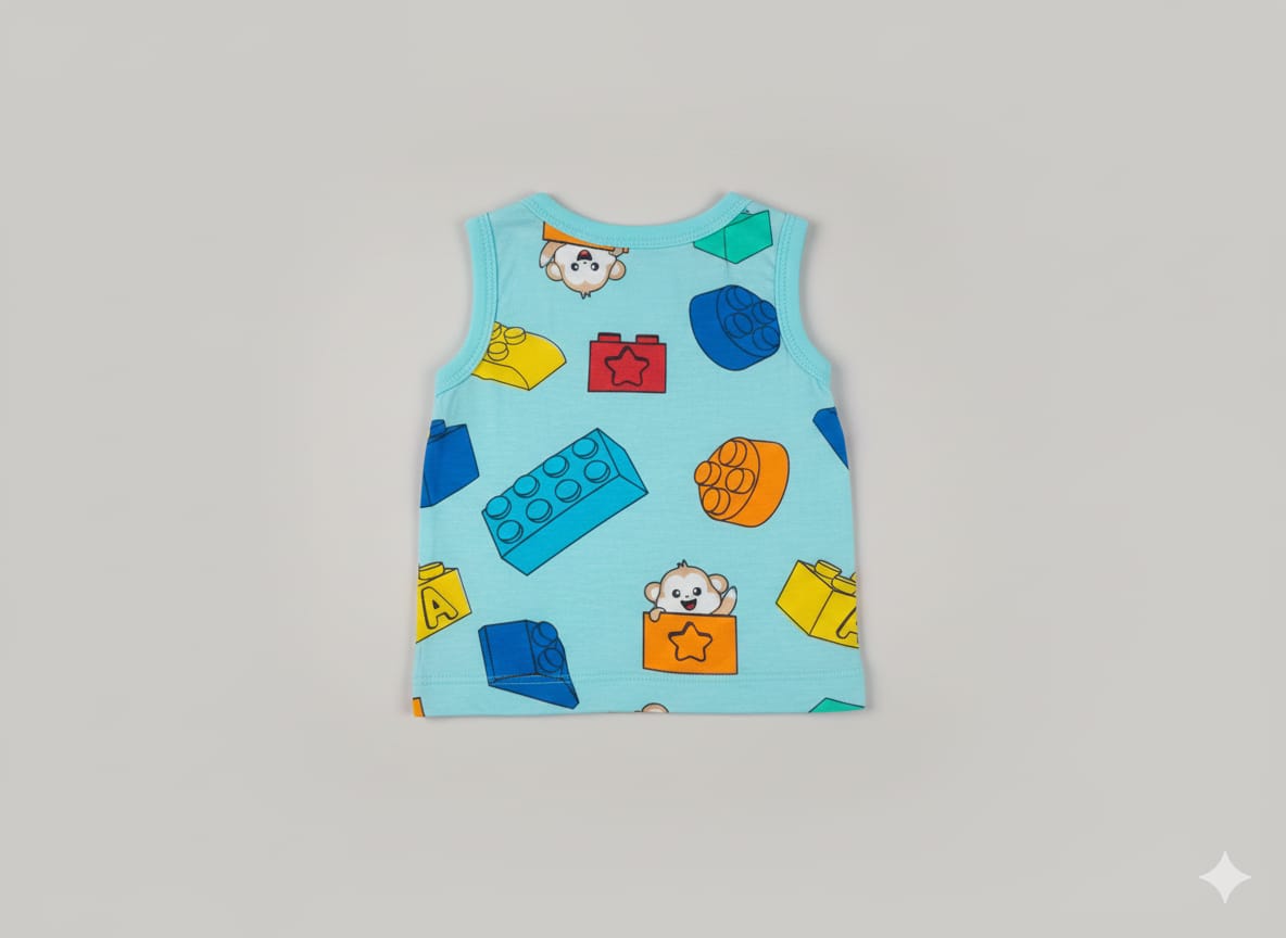Sleeveless ( Size : 3-6 months )