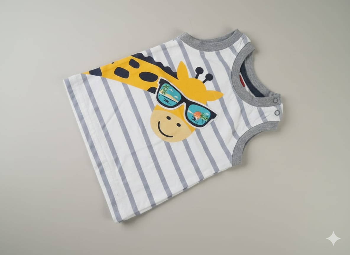 Sleeveless ( Size : 3-6 Months )