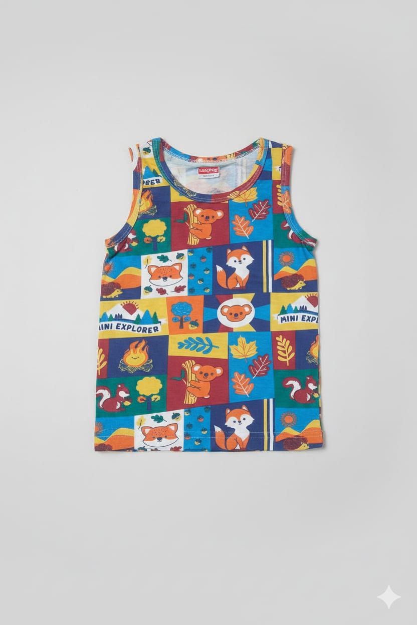 Sleeveless (Size : 3-4 Years )