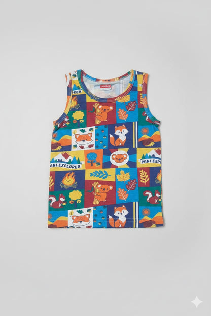 Sleeveless (Size : 3-4 Years )