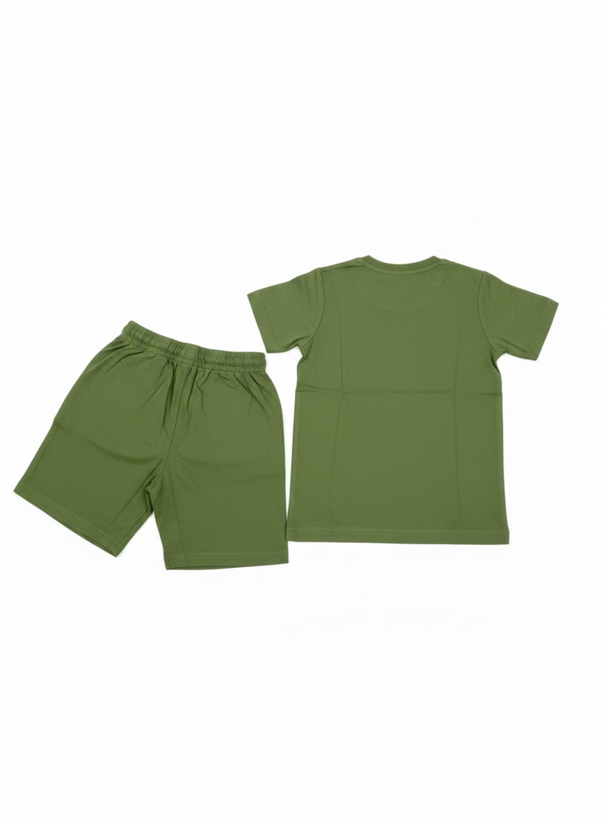 T-Shirt And Shorts (Size:4-5 Years)