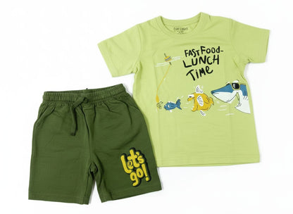 T-Shirt & Shorts (Size:2-3 Years)