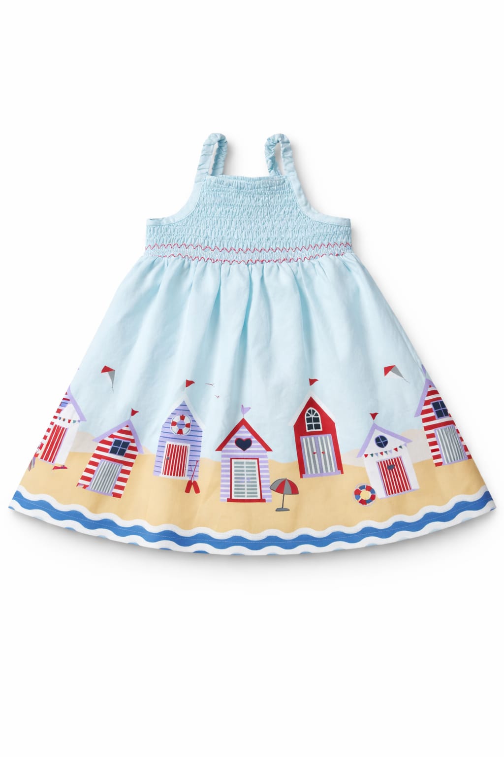Beach Hut Frock (Size: 12-18 Month)