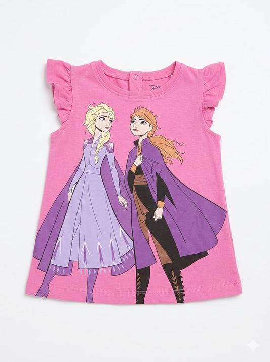 Anime Characters T-Shirt (Size:2-3 Years)
