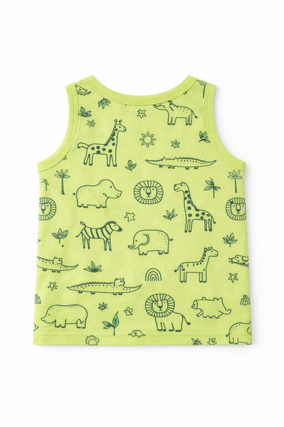 Animal Print T-Shirt (Size: 3-6 Month)