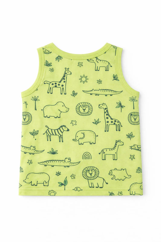 Animal Print T-Shirt (Size: 3-6 Month)