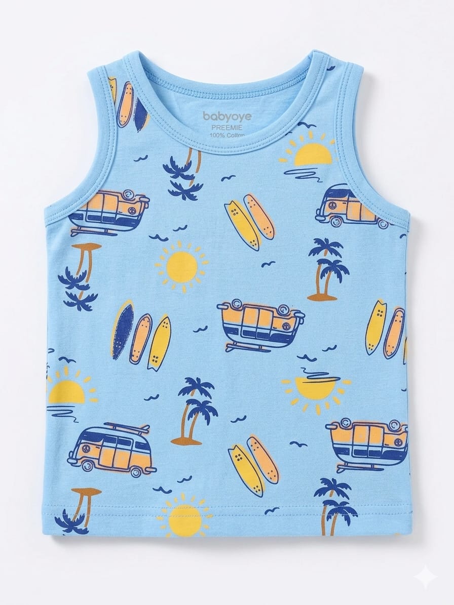 Sleeveless (Size:3-6 Month)