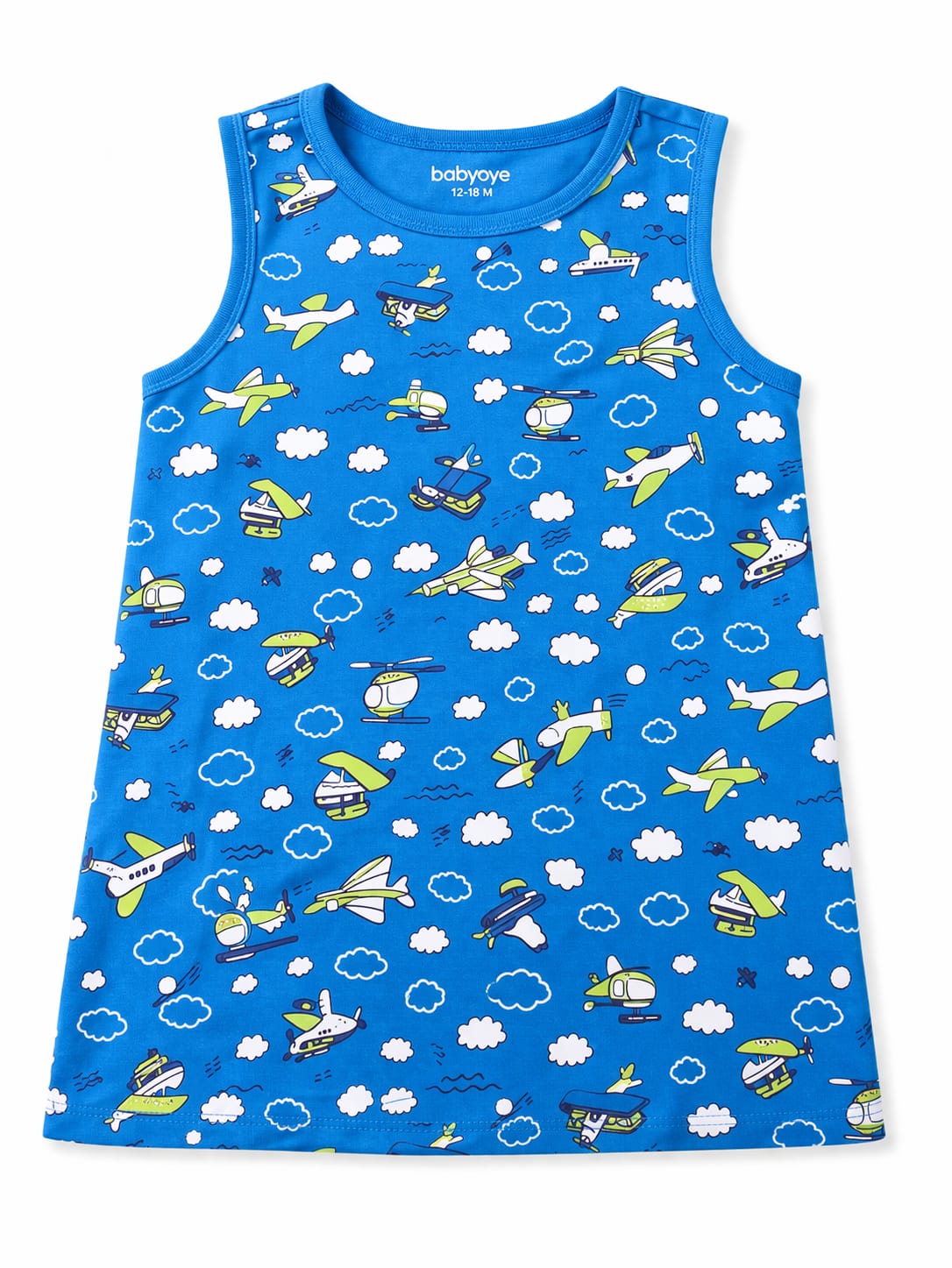 Sleeveless (Size: 12-18 Months)