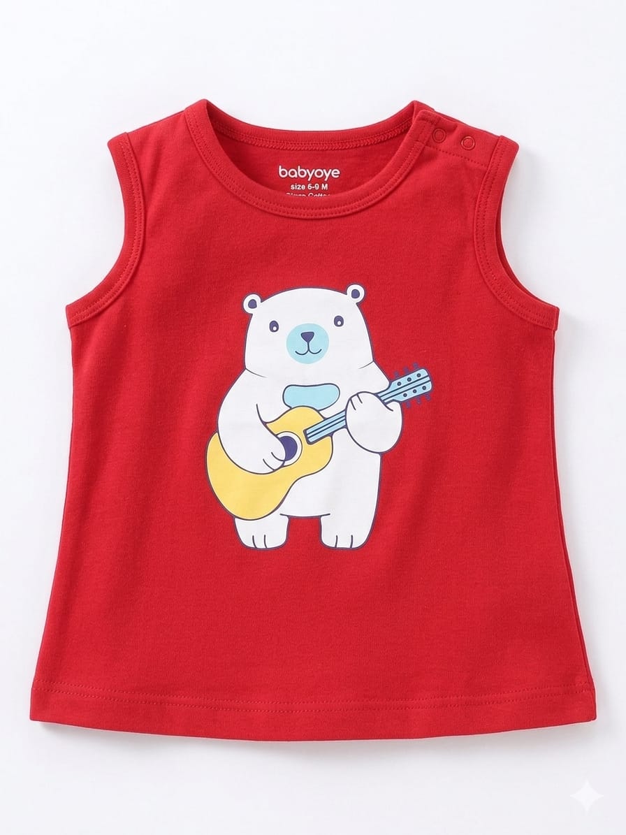 Sleeveless (Size: 6-9 Months)